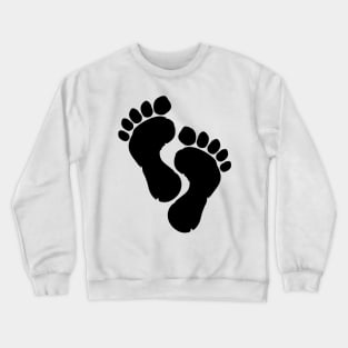 Foot Prints Crewneck Sweatshirt